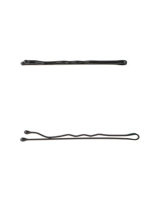 Classic Black Hair Pins (40 pcs, 5cm)