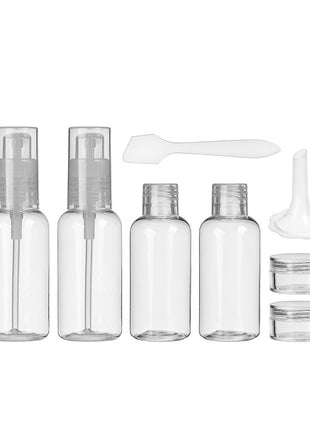 Portable 8-Piece Travel Bottle Set