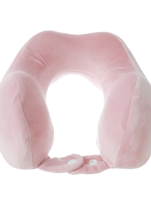Memory Foam U Shaped Pillow(Pink)