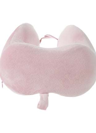 Memory Foam U Shaped Pillow(Pink)