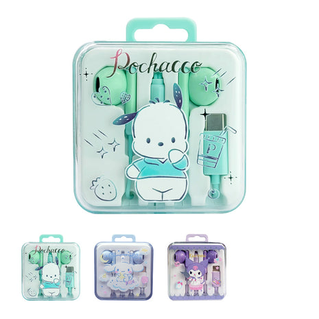 Sanrio Characters Type-C in-Ear Earphones  Model: 625A#