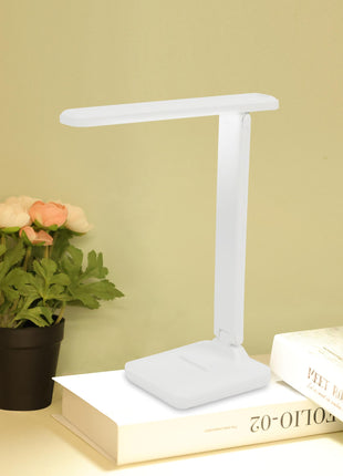 Classic Foldable Rechargeable Desk Lamp  Model: SCTD-0810(White)