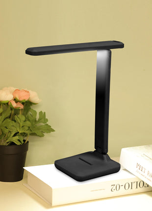 Classic Foldable Rechargeable Desk Lamp  Model: SCTD-0810(Black)