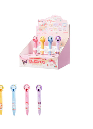 Sanrio characters Strawberry Collection Projector Pen (0.7mm, Black) (4 Assorted Models) PDQ