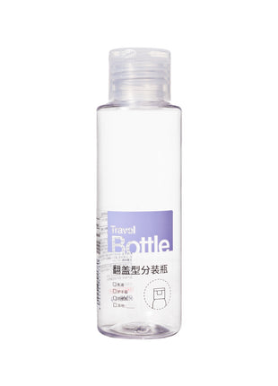 PET Transparent Flip-Cap Bottle 100ml