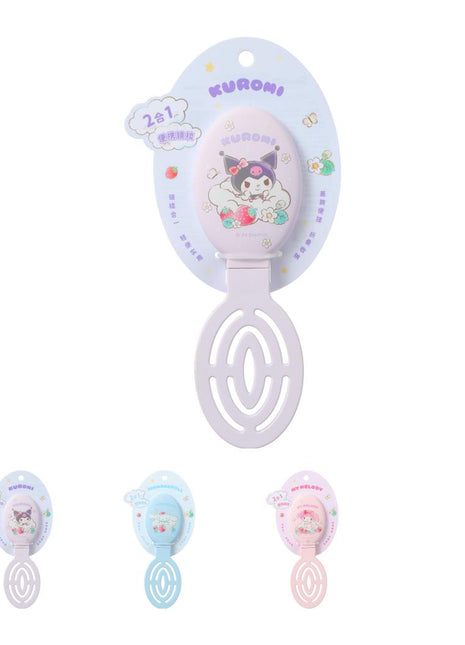 Sanrio characters Strawberry Collection Portable Brush with Mirror