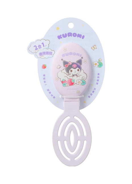 Sanrio characters Strawberry Collection Portable Brush with Mirror