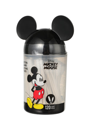 Disney Mickey Collection Cotton Swabs with Sliding Cover (120 Count)