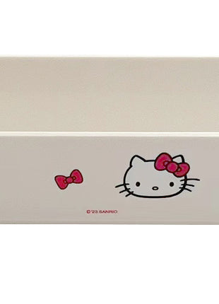 Hello Kitty Apple Collection Stackable Storage Box for Small Items (L)