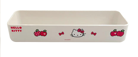 Hello Kitty Apple Collection Stackable Storage Box for Small Items (L)