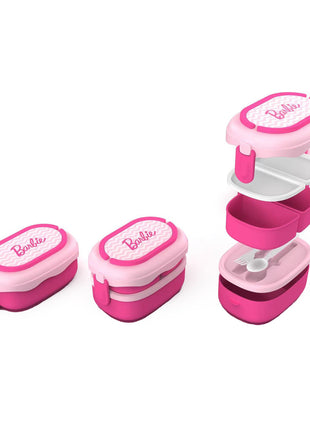 Barbie Collection Double Layered Bento Box (1600mL)