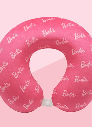 Barbie Collection Memory Foam U-Shaped Neck Pillow