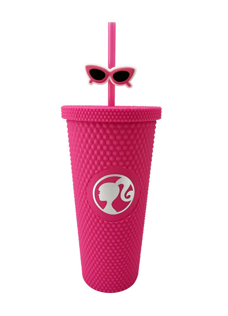 Barbie Collection Studded Tumbler with Straw (700mL)