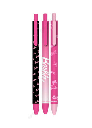 Barbie Collection Retractable Gel Pen (3 Pack)PDQ