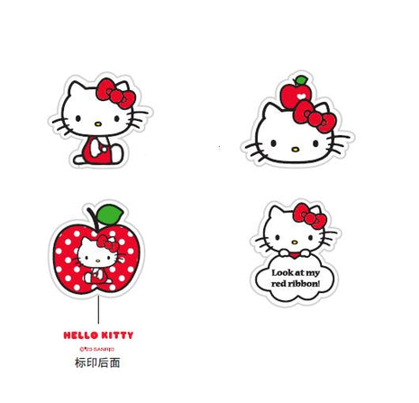 Hello Kitty Apple Season Series Acrylic Badge