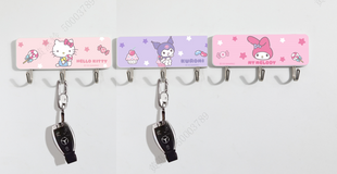 Sanrio characters Amusement Park Hook Rack