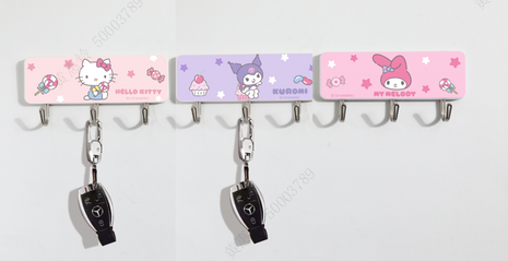 Sanrio characters Amusement Park Hook Rack