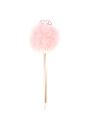Rose Gold Series Pompom Ballpoint Pen PDQ