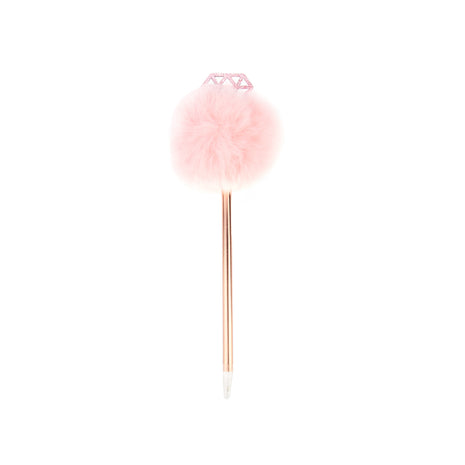 Rose Gold Series Pompom Ballpoint Pen PDQ