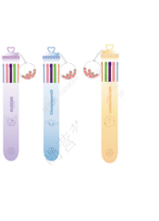 Sanrio characters Strawberry Collection 10-Color Ballpoint Pen (3 Assorted Models) PDQ
