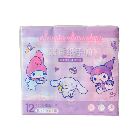 MINISO Light Scented Tissues (12 Packs)
