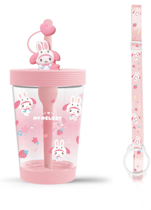 Sanrio characters Tumbler with Shoulder Strap (535mL)(My Melody)