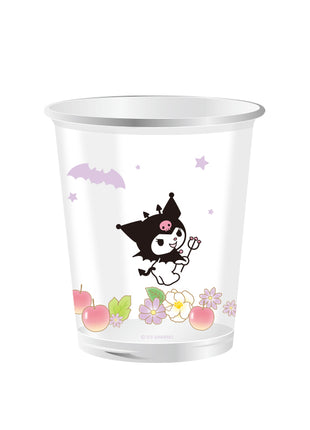 Sanrio characters Cool Water Glass Cup (350mL)(Kuromi)