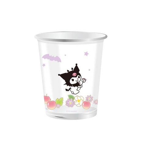 Sanrio characters Cool Water Glass Cup (350mL)(Kuromi)
