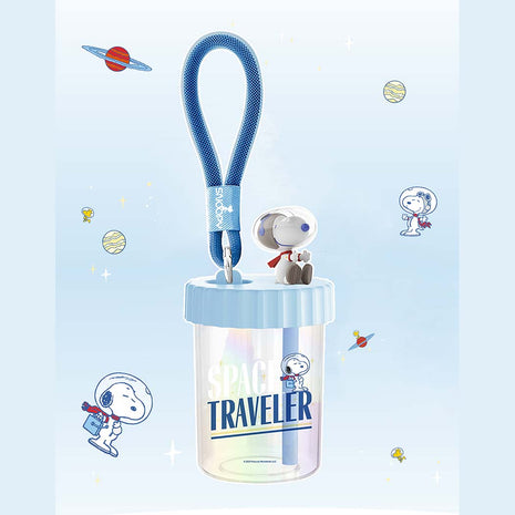 Snoopy the Little Space Explorer Collection Plastic Tumbler with Strap (520mL)