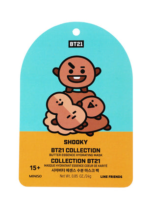BT21 COLLECTION ESSENCE HYDRATING MASK(SHEA BUTTER)