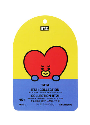 BT21 COLLECTION ESSENCE HYDRATING MASK(ALOE VERA)