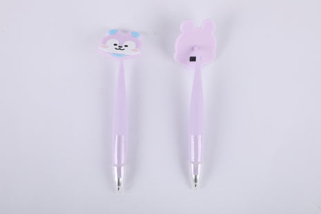 BT21 Collection Silicone Shaking Ballpoint Pen (7 Assorted Models) PDQ