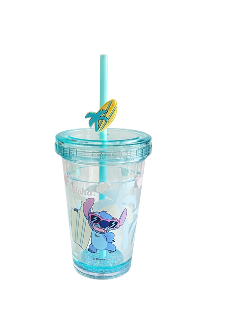 Disney Lilo & Stitch Collection Plastic Tumbler (320mL)( Stitch)