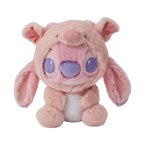 Disney Stitch Collection 11in. Costume Animal Plush Toy(Piglet Angel)