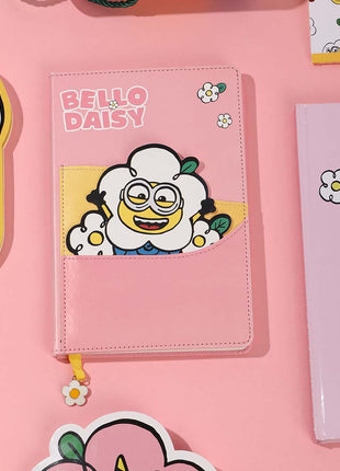 Daisy Minions Collection A5 PU Pocket Hardcover Book 14.8*21cm (80 Sheets) PDQ