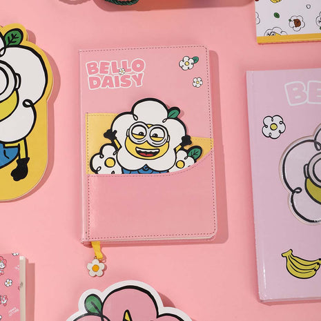 Daisy Minions Collection A5 PU Pocket Hardcover Book 14.8*21cm (80 Sheets) PDQ