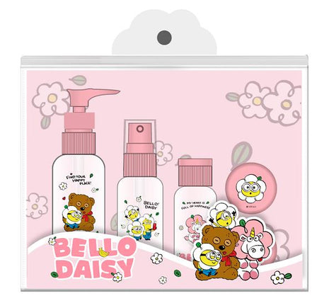 Daisy Minions Collection Travel Bottles Set (7 pcs)