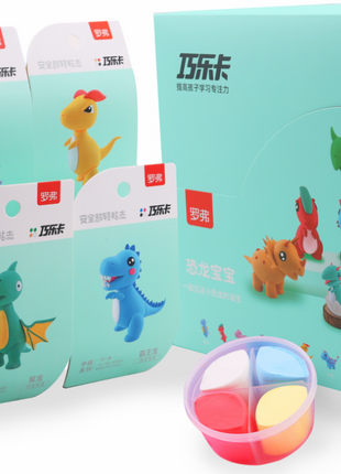 Light Clay Series Baby Dinosaur (6 Assorted Models) (PDQ)