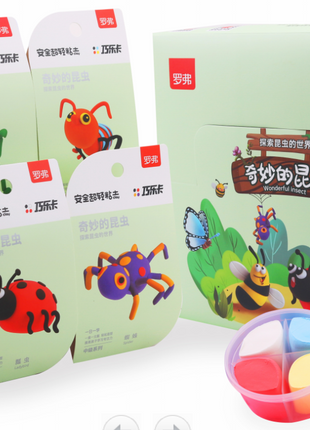 Light Clay Series Marvellous Insect (6 Assorted Models) (PDQ)