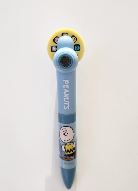 Snoopy Colorful Life Collection Projector Ballpoint Pen (0.7mm, Black) (2 Assorted Models) PDQ