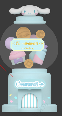 Cinnamoroll Gashapon LED Night Light