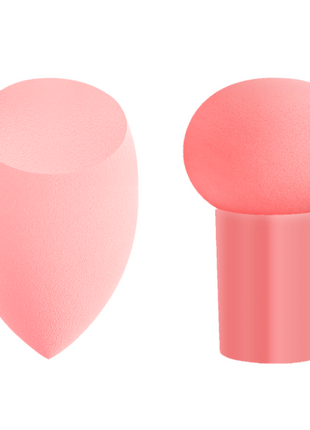 Peach Pink Series Makeup Puff & Makeup Sponge