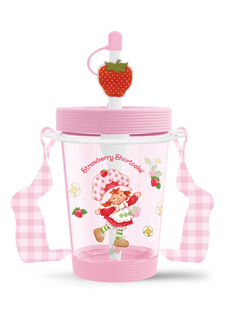Strawberry Shortcake Collection Tumbler with Shoulder Strap (535mL)