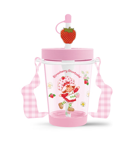Strawberry Shortcake Collection Tumbler with Shoulder Strap (535mL)