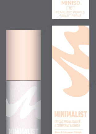 Minimalist Liquid Highlighter(03 Pearlized Purple)