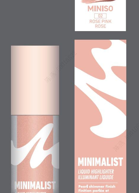 Minimalist Liquid Highlighter(02 Rose Pink)