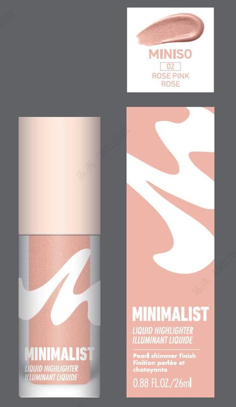 Minimalist Liquid Highlighter(02 Rose Pink)