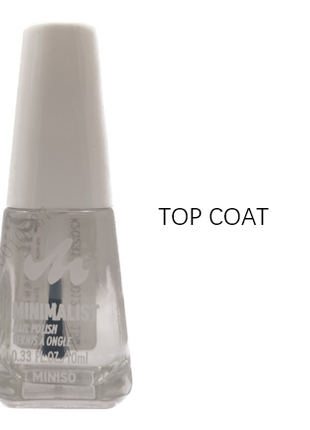 Minimalist Fast Drying Shiny Top Coat