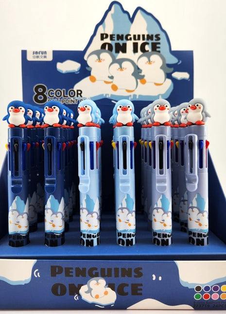 Mini Pen Series 8-Color Figure Ballpoint Pen (3 Assorted Models) PDQ