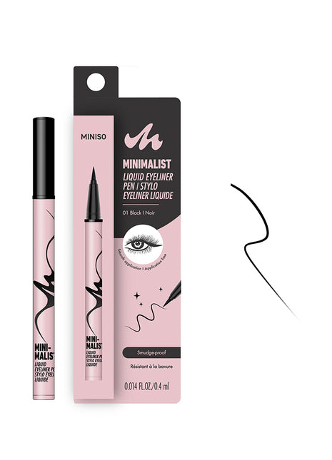 Minimalist Liquid Eyeliner Pen(01 Black)